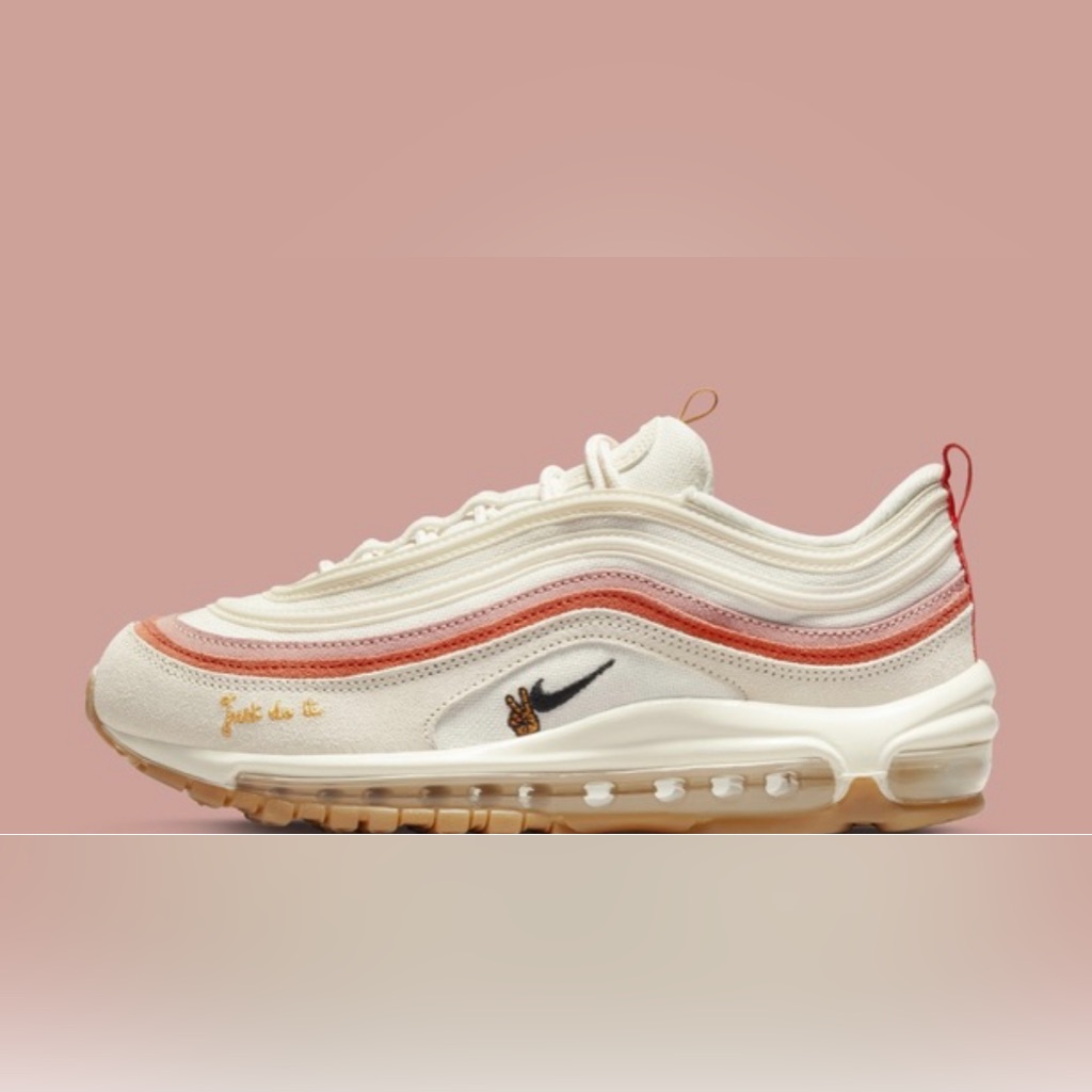 Exclusive Nike Air Max 97 From The Peace Collection Size 9.5 Used
